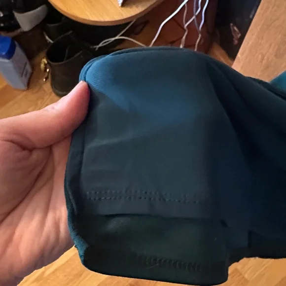 Lulu's Dark Green One-Shoulder Dress - Picture 7 of 8